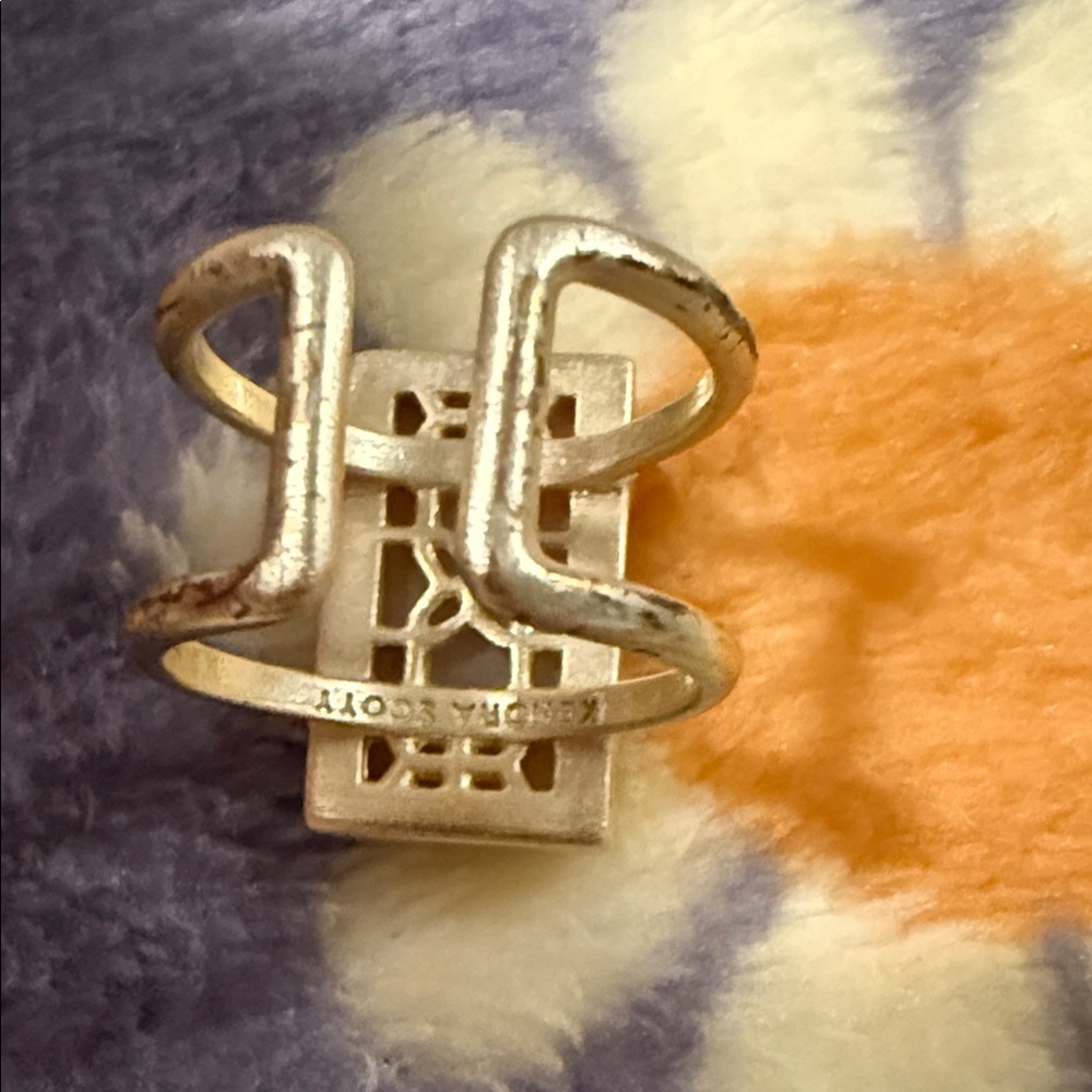 Kendra Scott Pink Rectangular Ring - image 2